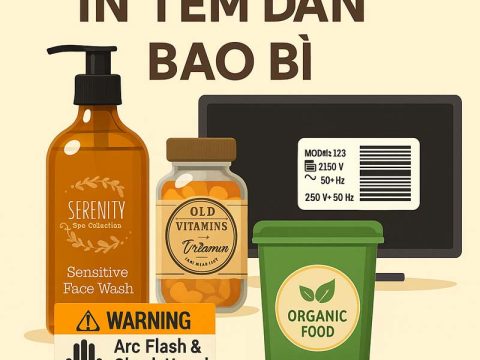 IN TEM DÁN BAO BÌ SẢN PHẨM