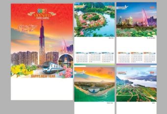 30+ MẪU IN LỊCH 5 TỜ ĐẸP, CHẤT LƯỢNG