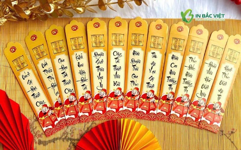 bao-li-xi-gieo-que-mau-vang-chu-thu-phap-dep