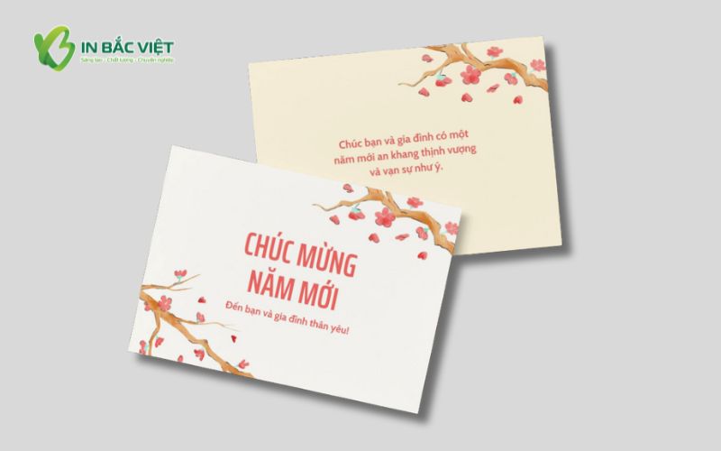 Báo giá in thiệp Tết theo số lượng và quy cách tại In Bắc Việt – in nhanh, giá tốt, hỗ trợ số lượng ít