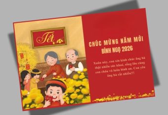 39+ MẪU THIỆP CHÚC TẾT GIA ĐÌNH Ý NGHĨA