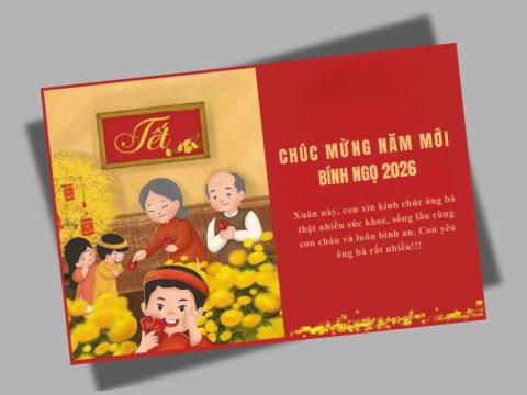 39+ MẪU THIỆP CHÚC TẾT GIA ĐÌNH Ý NGHĨA