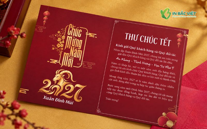 Thư chúc Tết doanh nghiệp 2027 gửi khách hàng, đối tác