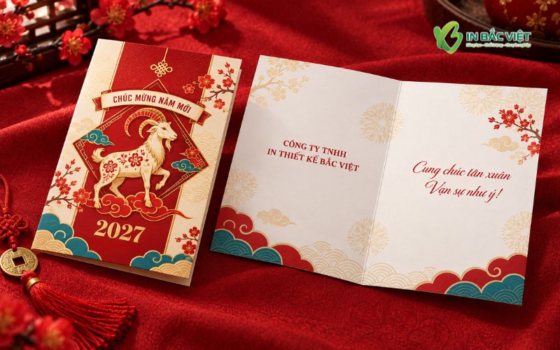Xu hướng thiết kế thiệp chúc Tết doanh nghiệp 2027