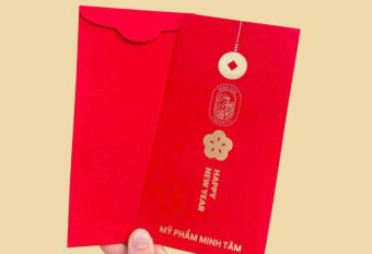 20+ MẪU BAO LÌ XÌ GIẤY NHUNG ĐẲNG CẤP