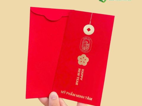 20+ MẪU BAO LÌ XÌ GIẤY NHUNG ĐẲNG CẤP