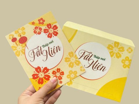 IN THIỆP MỜI TẤT NIÊN, YEAR END PARTY CHUYÊN NGHIỆP