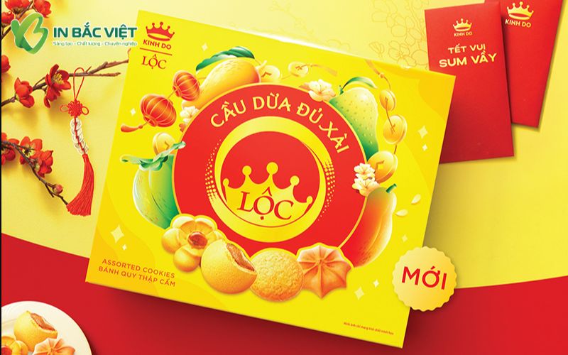 Hộp quà Tết Kinh Đô 