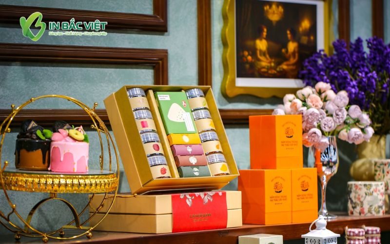 Mẫu hộp quà Tết Langfarm ấn tượng