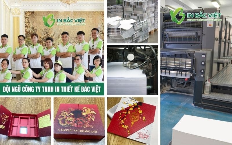 In Bắc Việt - Đơn vị thiết kế, in hộp quà Tết doanh nghiệp
