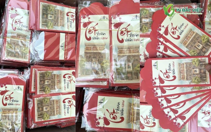 Phong bao đựng tiền mừng tuổi Tết Đoàn Viên 2026