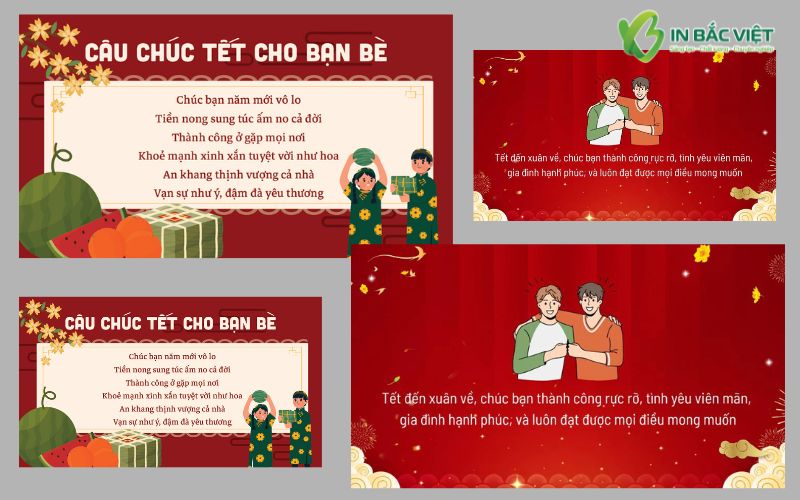 Tổng hợp thiệp chúc Tết bạn nam, bạn nữ đẹp và ý nghĩa