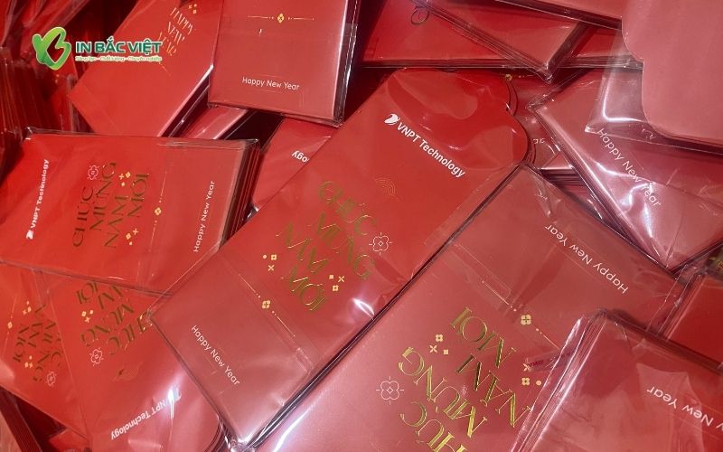 Báo giá in lì xì cao cấp doanh nghiệp, Công ty nhanh và chính xác tại In Bắc Việt