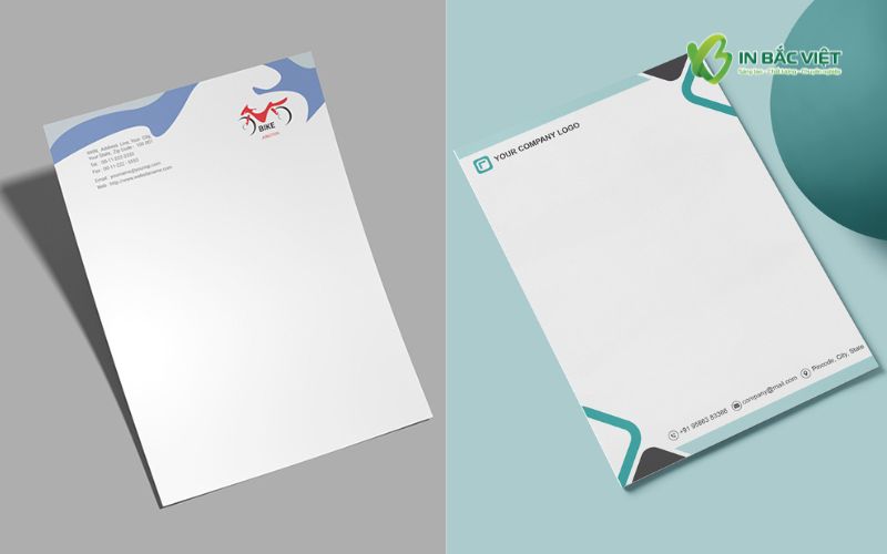 Nhận báo giá in tiêu đề thư công ty tại Hà Nội, thiết kế theo nhận diện thương hiệu