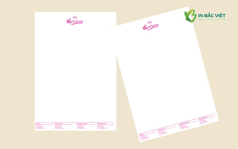 Mẫu giấy tiêu đề SenGroup