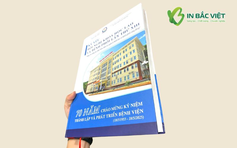 Mẫu kỷ yếu hội nghị, khóa học và chào mừng ngày thành lập bệnh viện trang trọng, chỉn chu