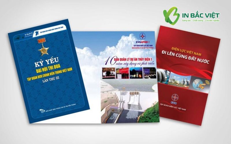 Mẫu kỷ yếu tập đoàn, tổ chức lớn thiết kế trang trọng, thể hiện dấu ấn và chặng đường phát triển