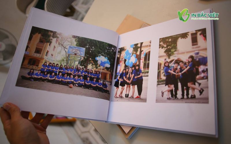 Mẫu photobook THCS đẹp, ấn tượng dùng in kỷ yếu cấp 2 lưu giữ kỷ niệm học sinh