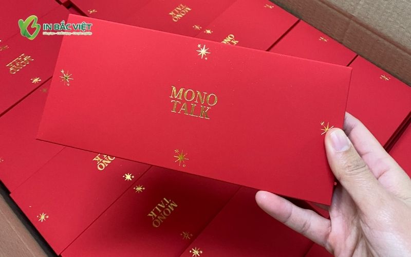 Set hộp lì xì doanh nghiệp phiên bản premium ép kim logo doanh nghiệp đẳng cấp