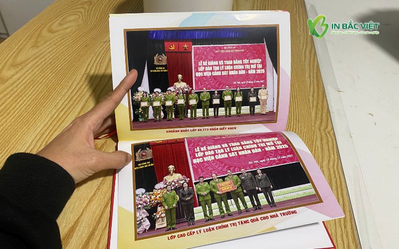 Báo giá in kỷ yếu cơ quan nhà nước, đoàn thể theo quy cách thực tế tại In Bắc Việt