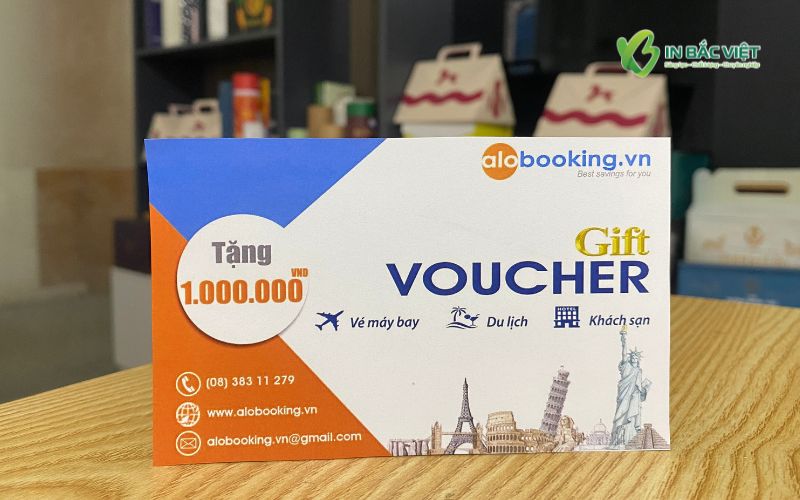 Gift voucher du lịch trị giá 1 triệu đồng từ alobooking.vn