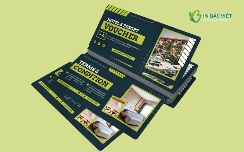 Mẫu voucher hotel resort tiếng Anh