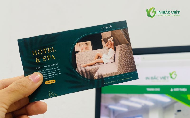 Mẫu voucher hotel spa – phiếu ưu đãi dịch vụ spa khách sạn