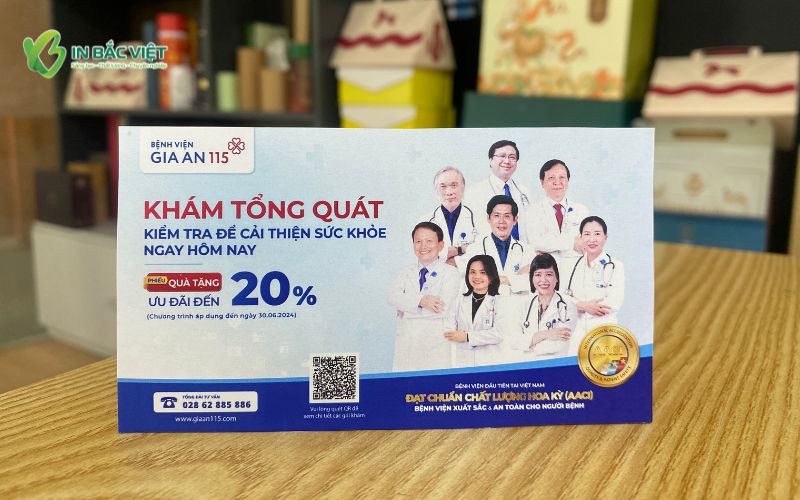 Mẫu voucher khám tổng quát ưu đãi dịch vụ khám sức khỏe