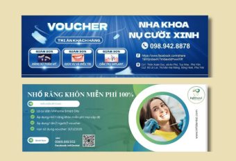 25+ MẪU VOUCHER NHA KHOA SANG TRỌNG 