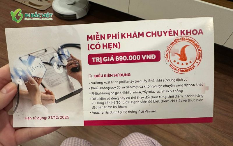 Phiếu miễn phí khám chuyên khoa dành cho khách hàng đặt lịch hẹn trước