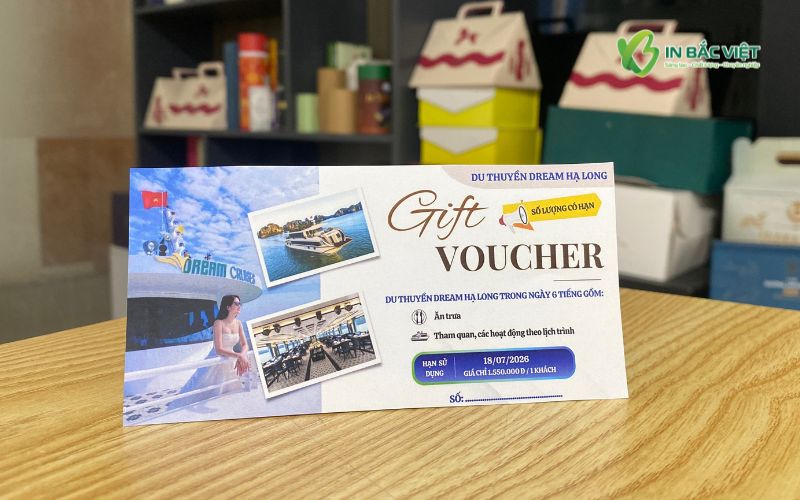 Phiếu ưu đãi trải nghiệm du thuyền Vịnh Hạ Long