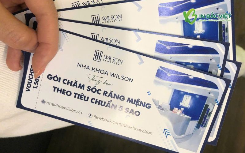 Thẻ quà tặng chăm sóc răng miệng tại nha khoa Wilson