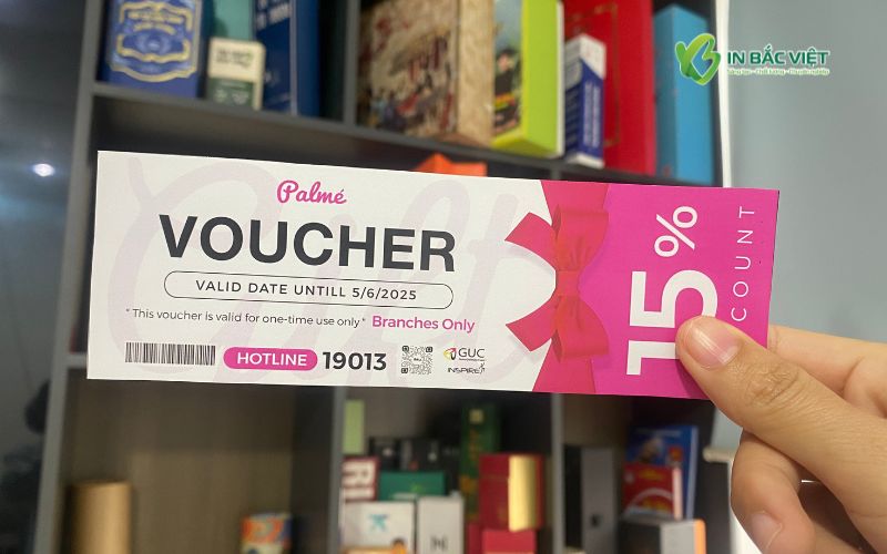 Thẻ quà tặng giảm giá khi mua sắm tại cửa hàng