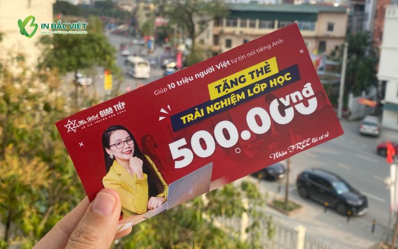 Thẻ trải nghiệm lớp học tiếng Anh trị giá 500.000đ dành cho học viên mới