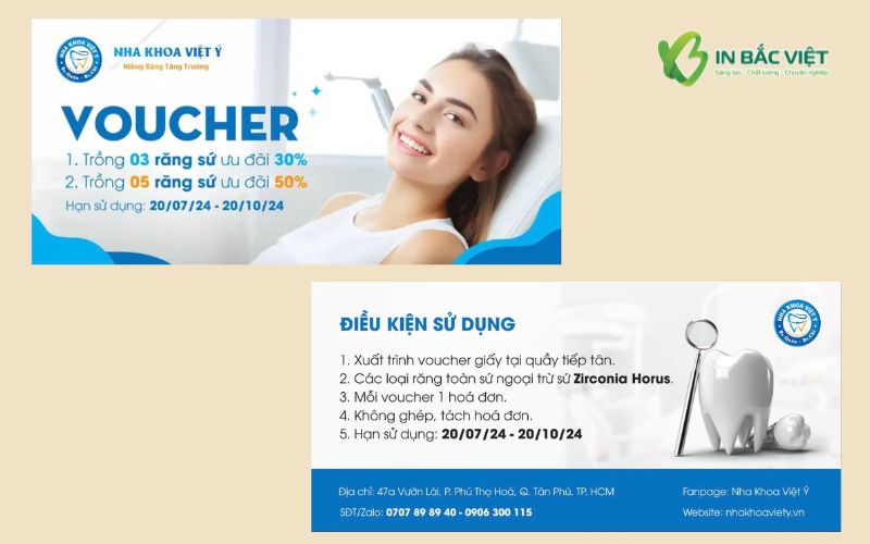Voucher nha khoa giảm giá làm răng sứ