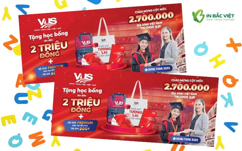 Voucher quà tặng và học bổng tiếng Anh giá trị cao của trung tâm Anh Văn Hội Việt Mỹ