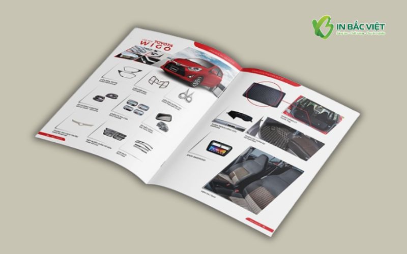 Báo giá in catalogue xe ô tô theo yêu cầu miễn phí tại In Bắc Việt