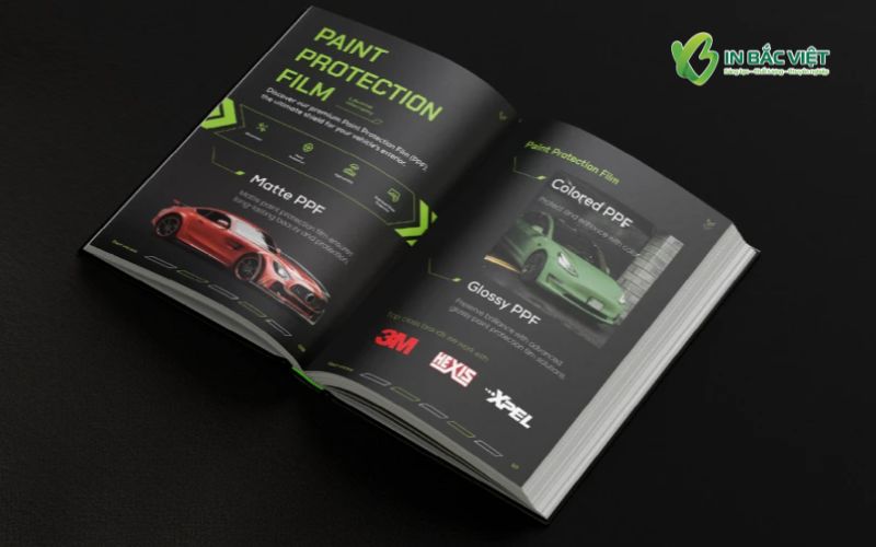 Catalogue car giới thiệu giải pháp bảo vệ sơn và chăm sóc xe chuyên nghiệp