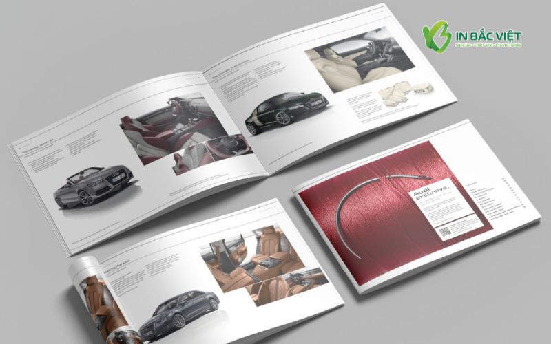 Mẫu catalogue ô tô cao cấp phong cách xe sang thiết kế tinh tế