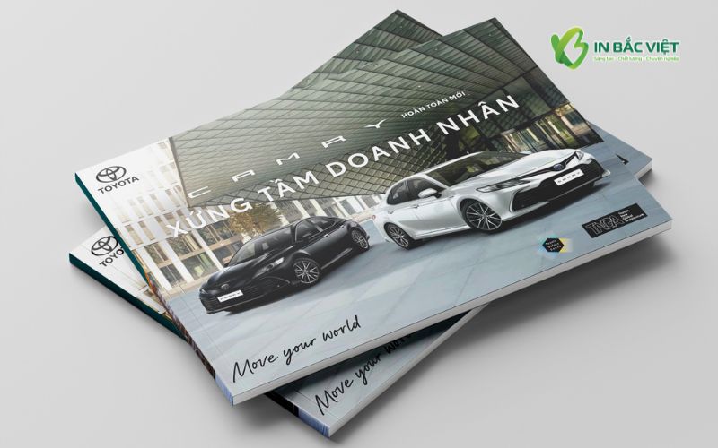 Catalog xe Toyota phong cách hiện đại dành cho đại lý và showroom