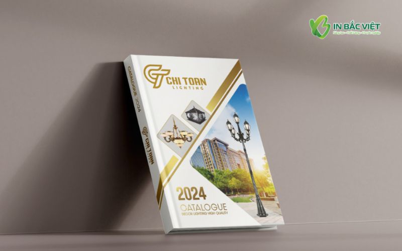 Mẫu catalogue bìa cứng khổ A4 thiết kế ấn tượng