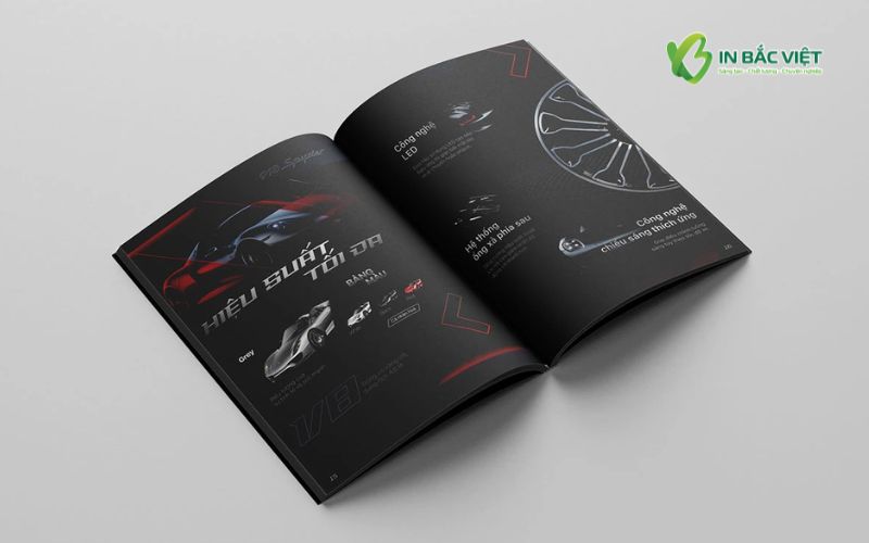 Mẫu catalogue ô tô thiết kế độc đáo đậm chất công nghệ và hiện đại