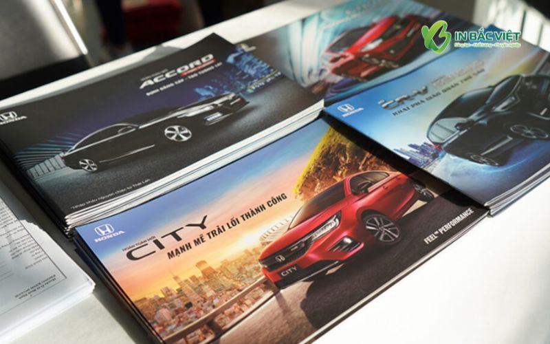 Mẫu catalogue ô tô giúp showroom tư vấn và giới thiệu các dòng xe hiệu quả