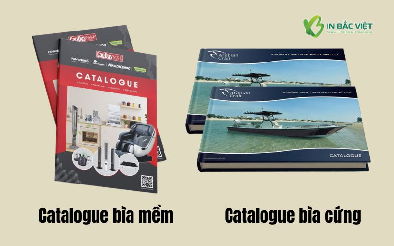 So sánh catalogue bìa cứng và bìa mềm