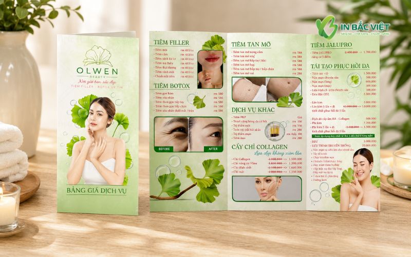 Bảng giá dịch vụ làm đẹp cho Spa, Beauty và cơ sở thẩm mỹ