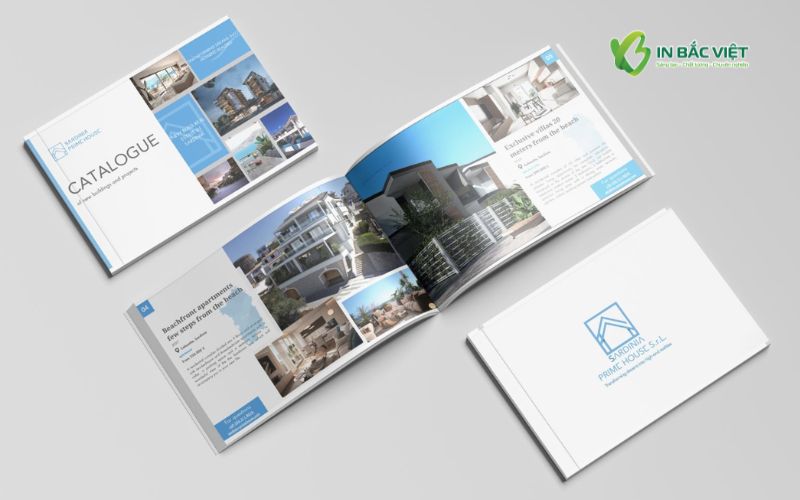 Mẫu catalogue bất động sản nhà ở phong cách hiện đại chuyên nghiệp