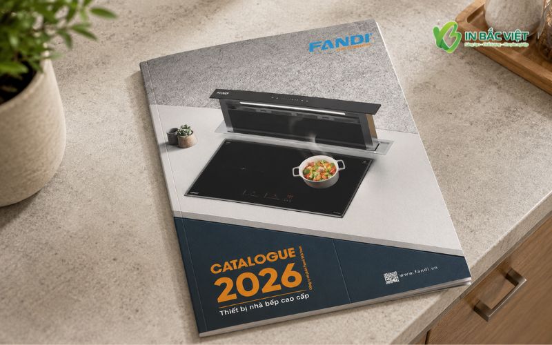 Catalogue bếp từ hiện đại cao cấp thiết kế sang trọng trưng bày showroom
