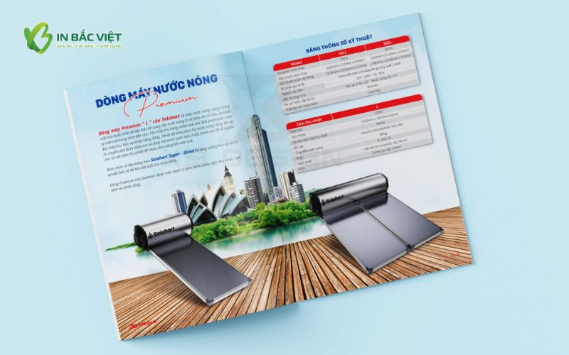 Catalogue sản phẩm điện máy thiết kế nổi bật với thông số kỹ thuật rõ ràng