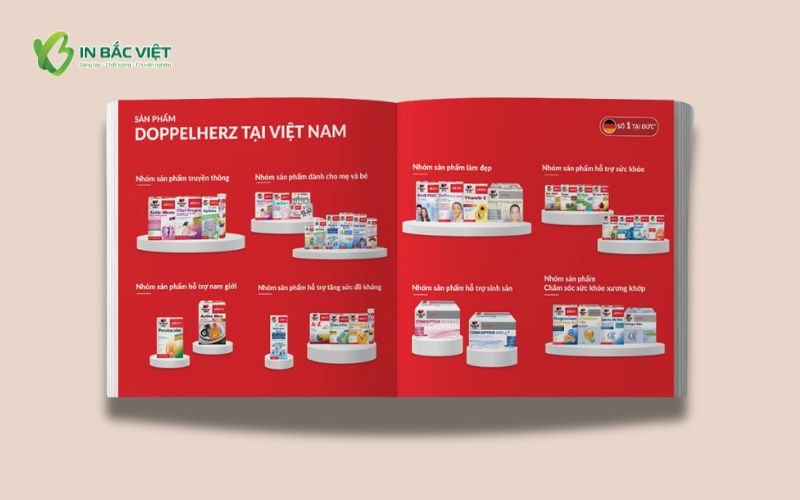 Catalogue sản phẩm thực phẩm chức năng chăm sóc sức khỏe