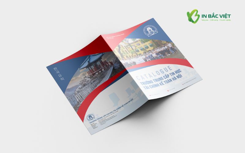 Catalogue trường trung cấp nghề bố cục hiện đại, dễ theo dõi